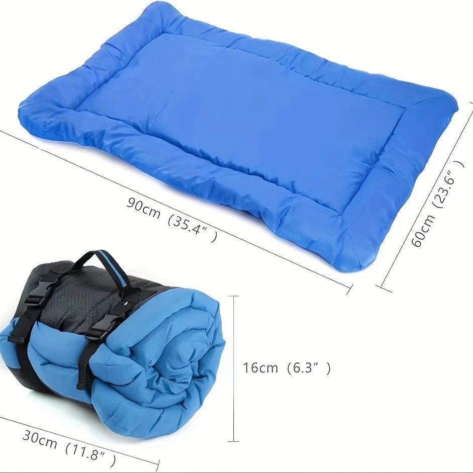 ROAMUTT foldable outdoor dog travel bed – waterproof portable camping mat